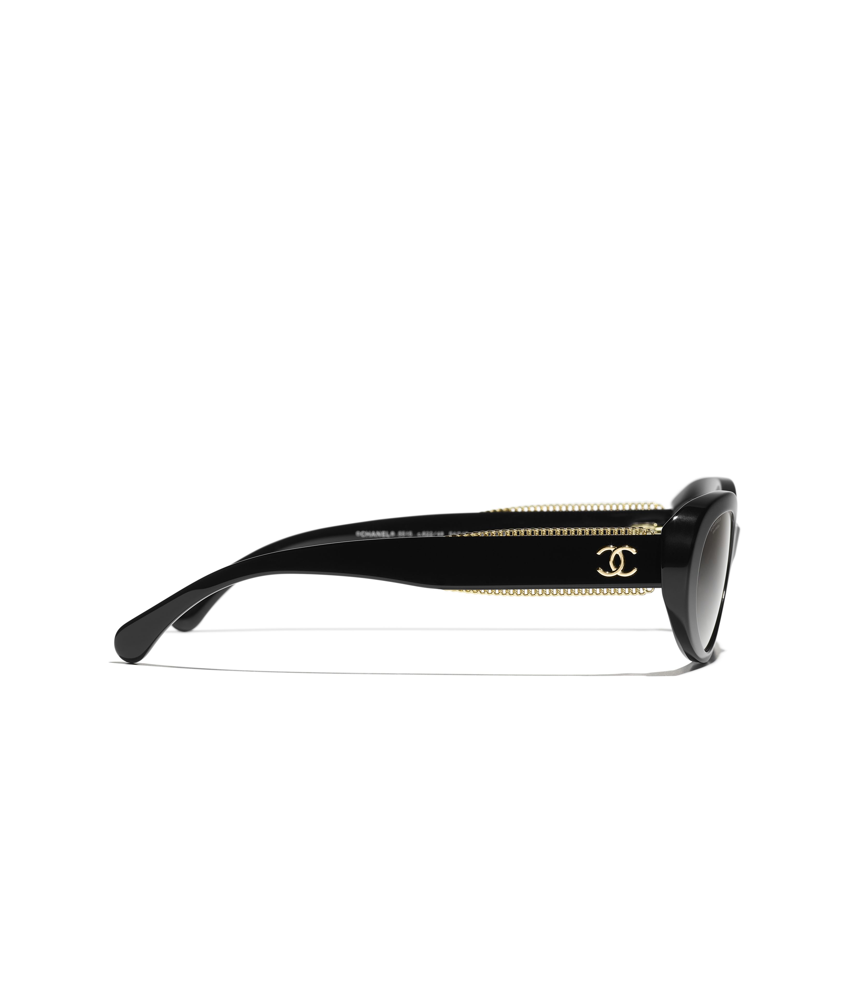 CHANEL Sunglasses: Oval Sunglasses, acetate — Fashion | CHANEL