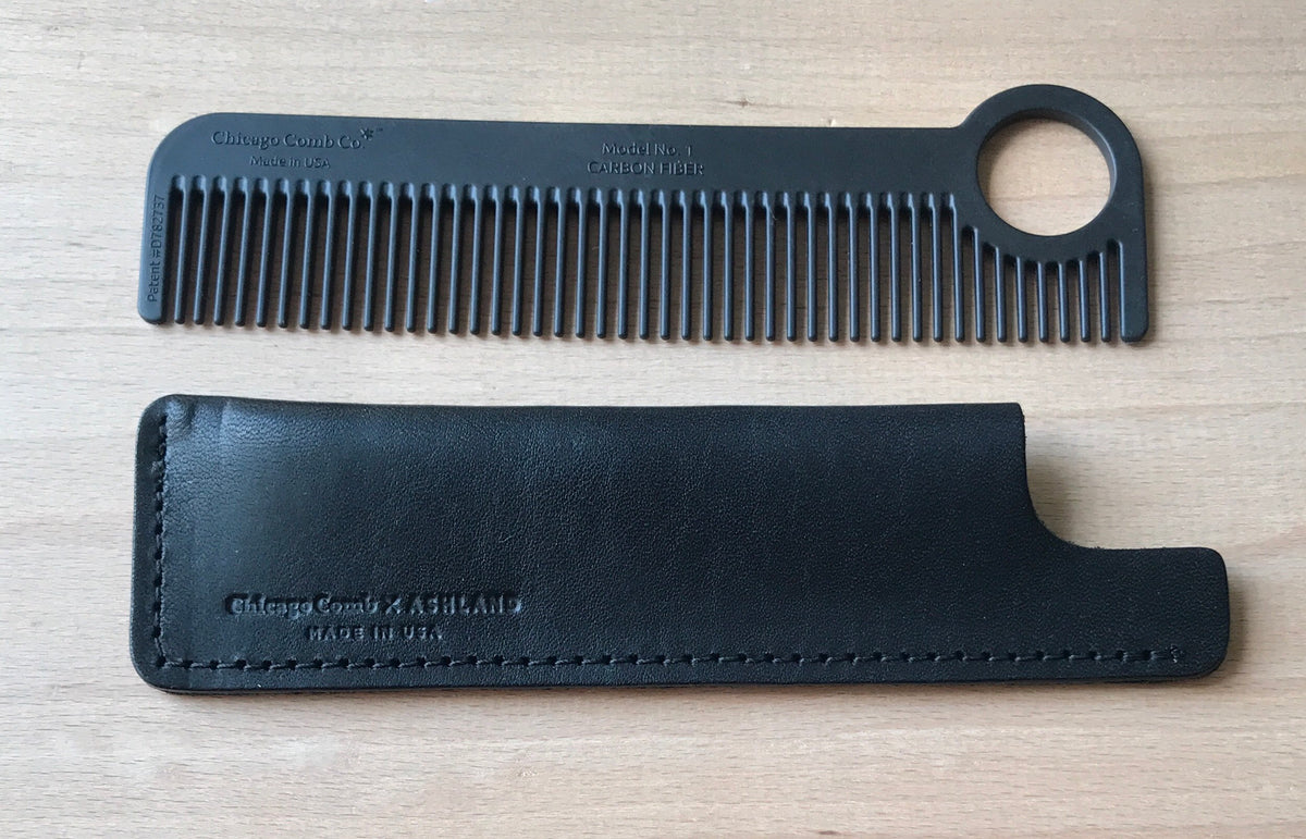 Chicago Comb x Horween Leather Sheath Sets