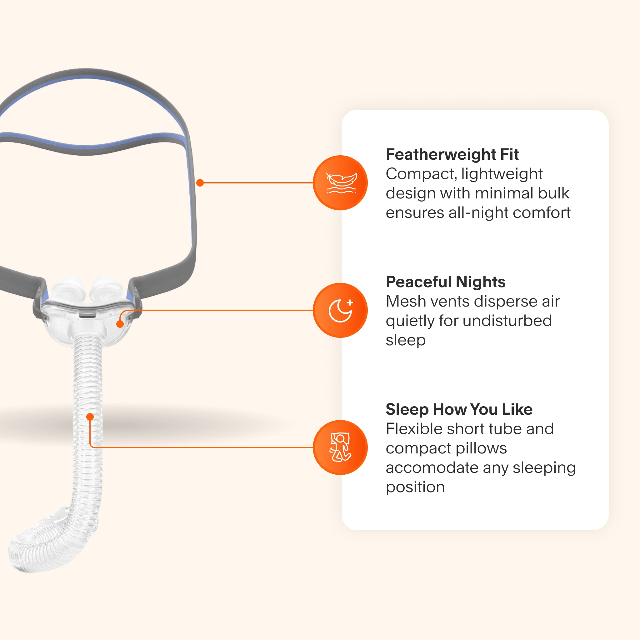 ResMed AirSense 11 AutoSet with AirFit P10 Nasal Pillow Mask