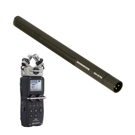 Sennheiser MKH-416 Short Interference Tube Microphone, Bundle w