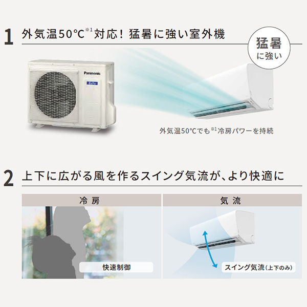 CS-253DFL-W パナソニック ルームエアコン ‎Eolia エオリア Fシリーズ