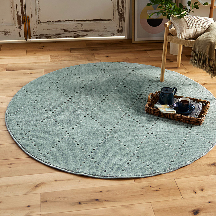 直径150/円形] 日本製短毛シャギーラグ PONT(ポント) | 家具
