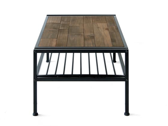 ヴィンテージ ウッド センターテーブル Zigt (ジグト) | 家具