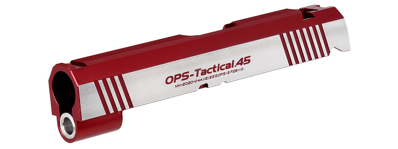 Airsoft Masterpiece OPS-Tactical .45 Slide Hi-Capa 4.3 ( Red
