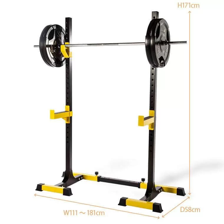 マルチラックセット ラバーバーベルセット TM085SET｜BODYMAKER