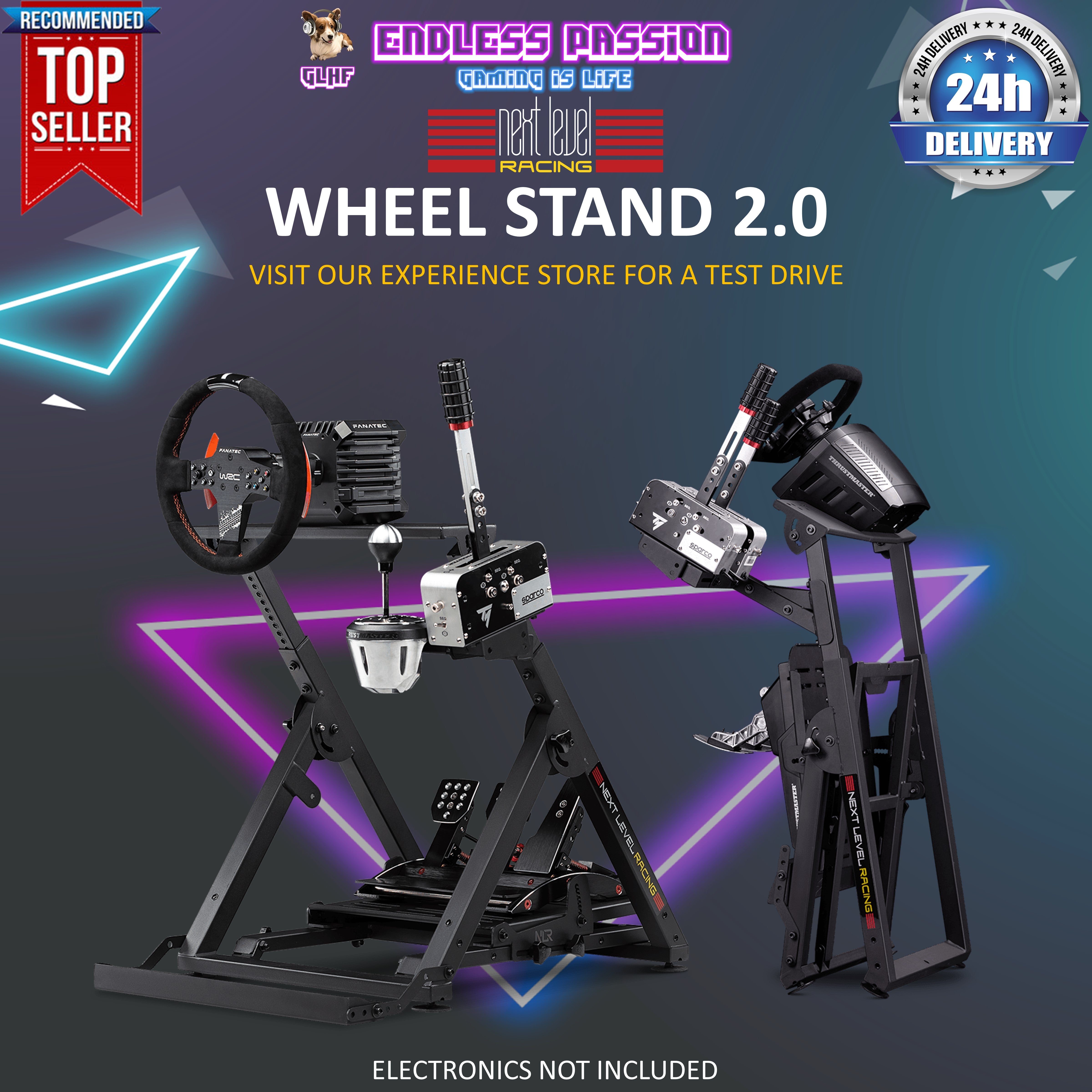 Next Level Racing Wheel Stand 2.0 Racing Stand – Endless Passion