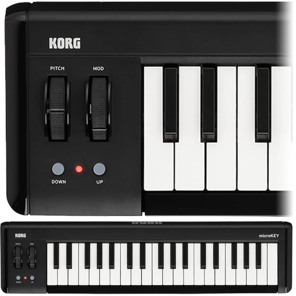 Korg - MicroKey 37 - Compact MIDI Keyboard | The Guitar Hangar