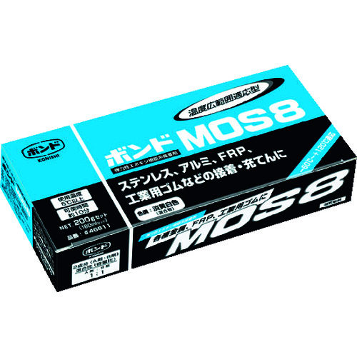 MOS8 弾性エポキシ接着剤 15gセット 4975 コニシ 金属・陶器用