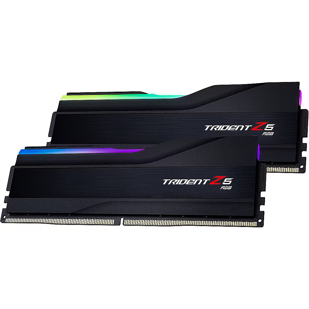 G.SKILL Trident Z5 RGB Black, DDR5, 32GB, 6600MHz, CL34, Kit of 2