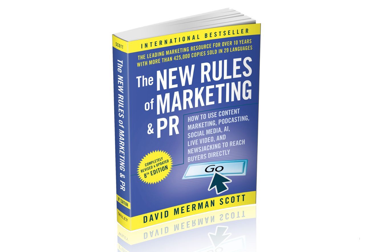 New 8th edition of The New Rules of Marketing and PR Publishes in May