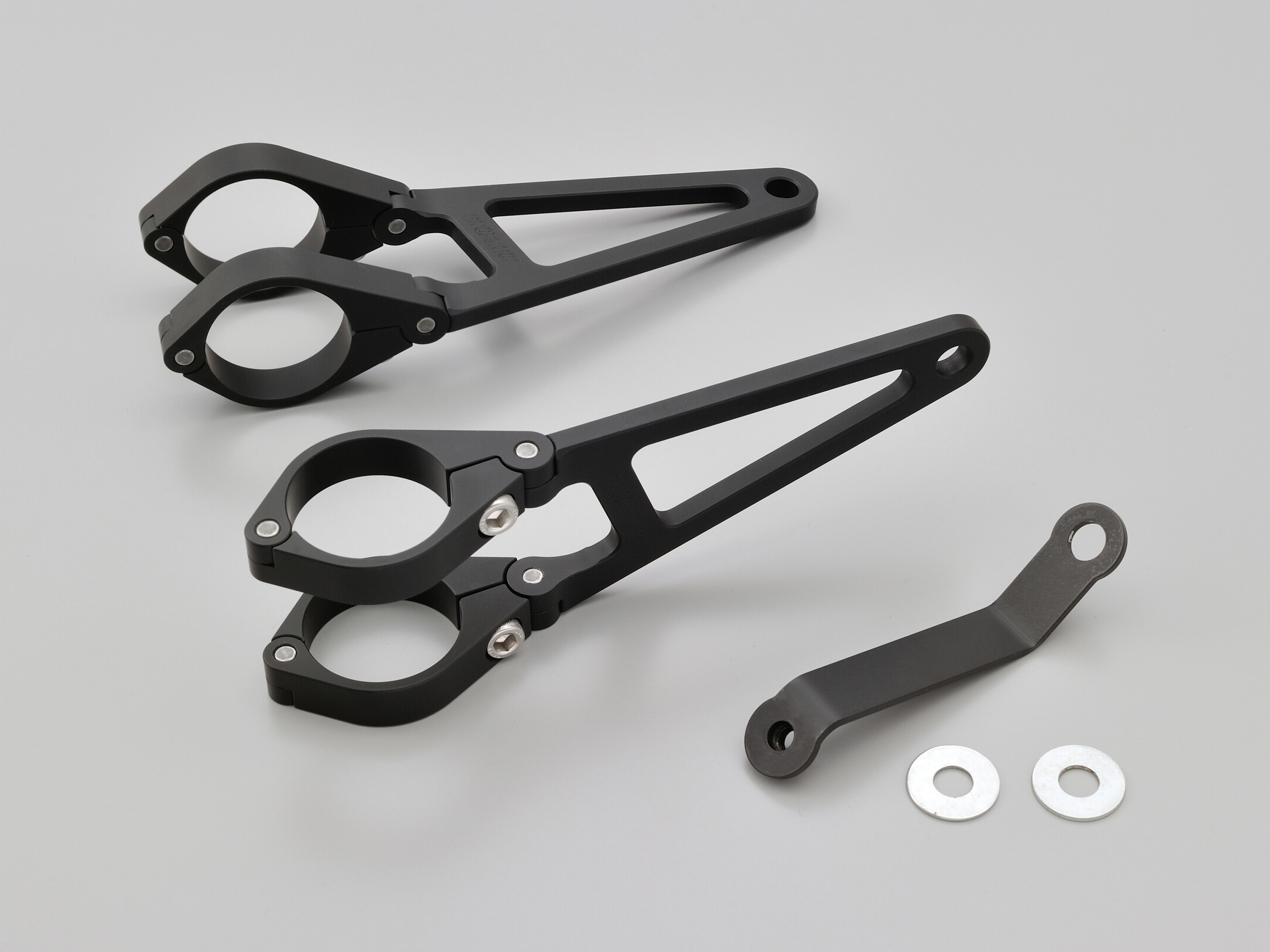 ノーマルヘッドライト対応ブラケットセット SR400/500（'93～'21