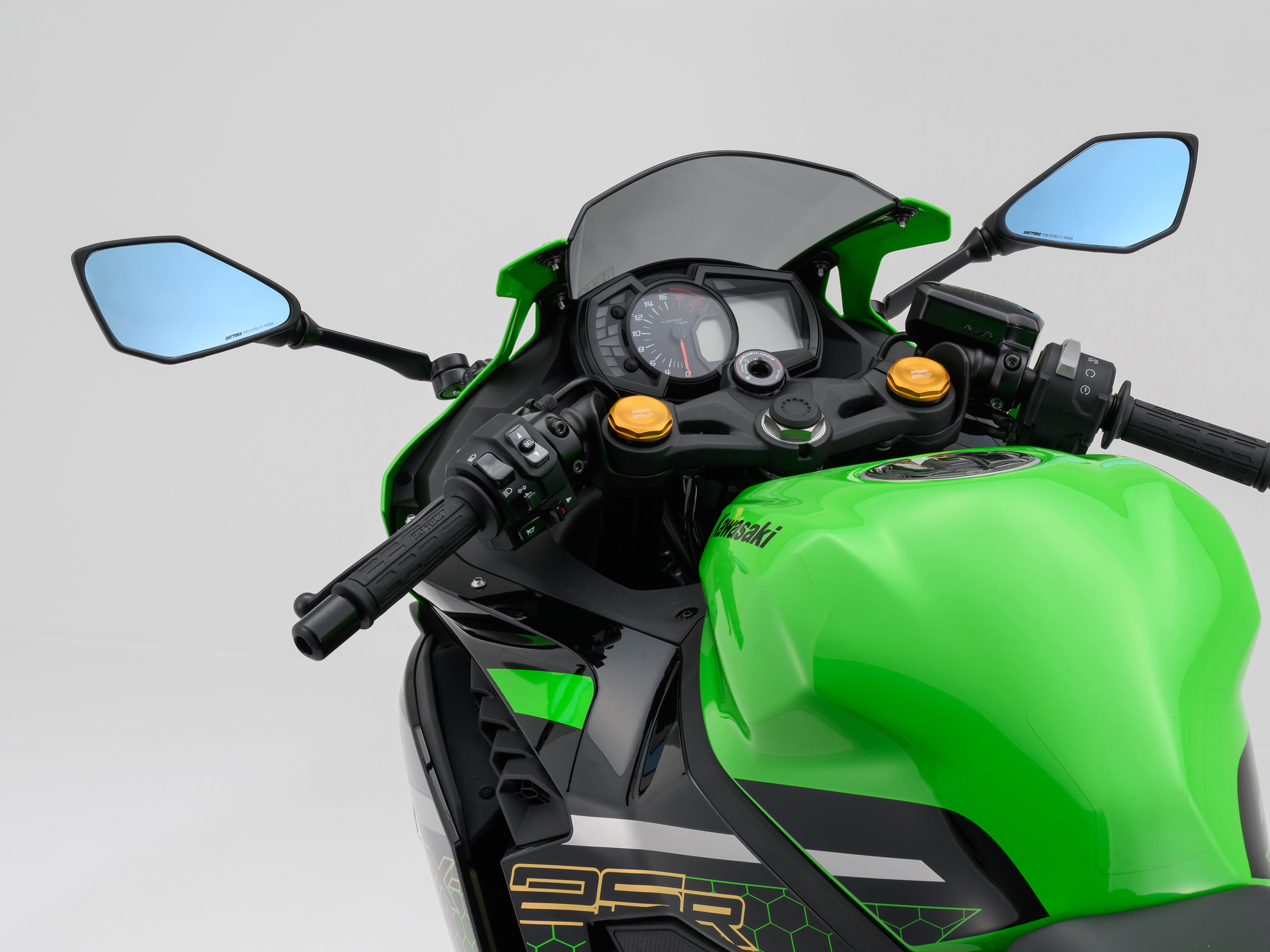 ハイビジミラー 貼り付けタイプ KAWASAKI1（Ninja1000/SX、Z900/800