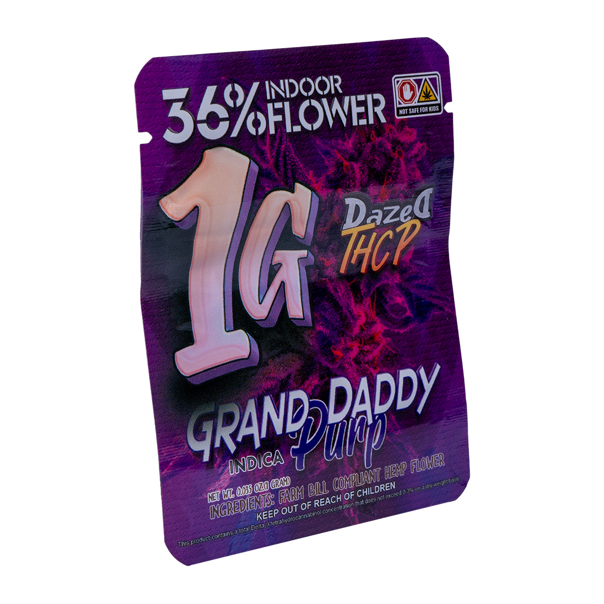 THCP Flower - Grand Daddy Purp [1G/4G]