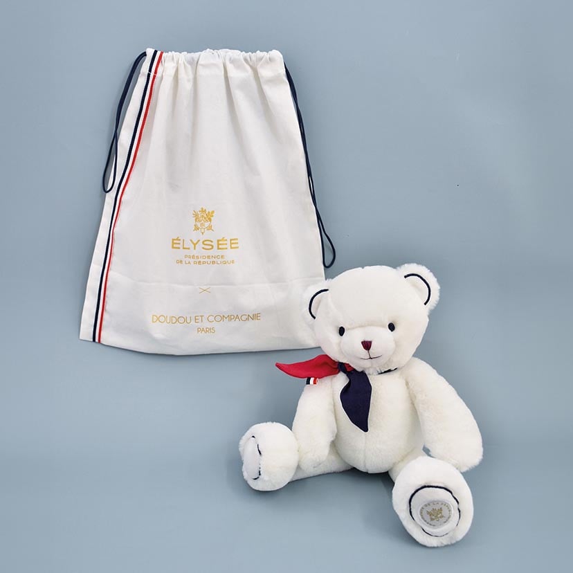 エリゼ宮コラボ限定ホワイトベア: おもちゃ[DADWAY ダッドウェイ