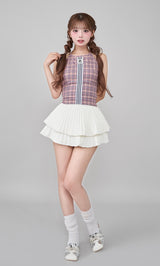 リメイクライクチェックアメスリトップス – Darich (ダーリッチ)