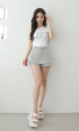 サテンプラットフォームサンダル – Darich (ダーリッチ)