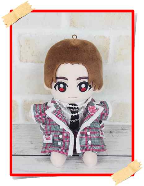 予約受付中】Hey15thぬいぐるみ サイズ コスチューム 服 千鳥柄 衣装