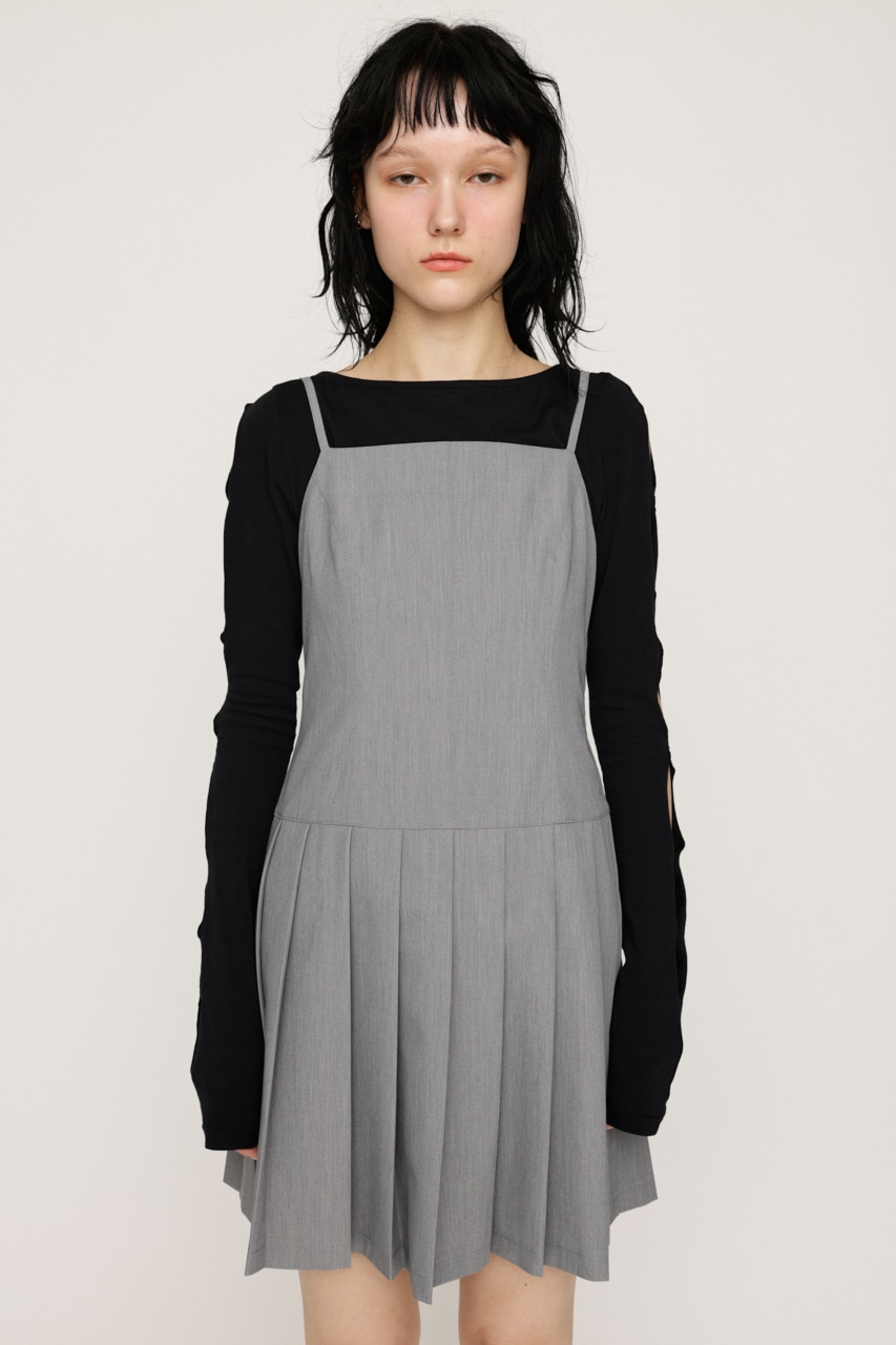 SLY | PLEATS CAMI ショートワンピース (ワンピース(ミニ・ミディアム