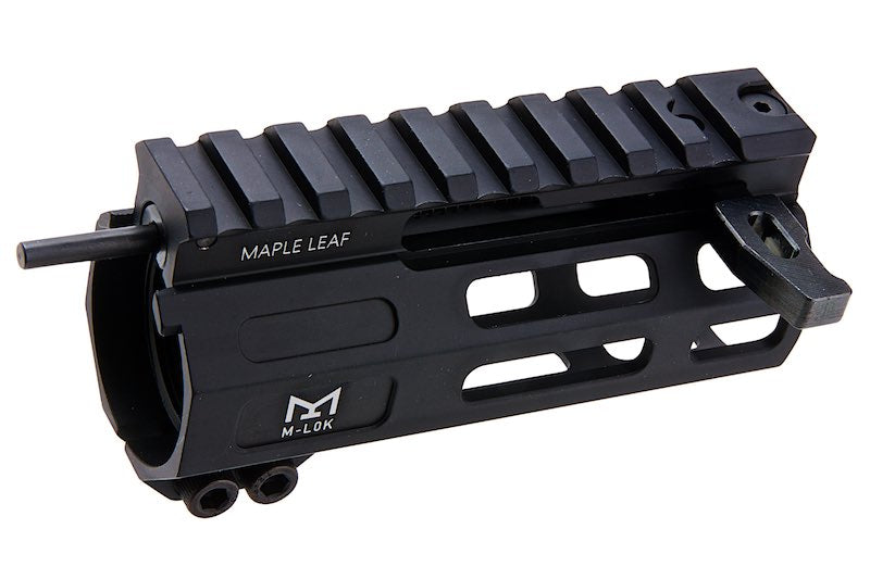 Maple Leaf CNC 4 inch 'Front Charging' M-Lok Handguard for WE/ VFC