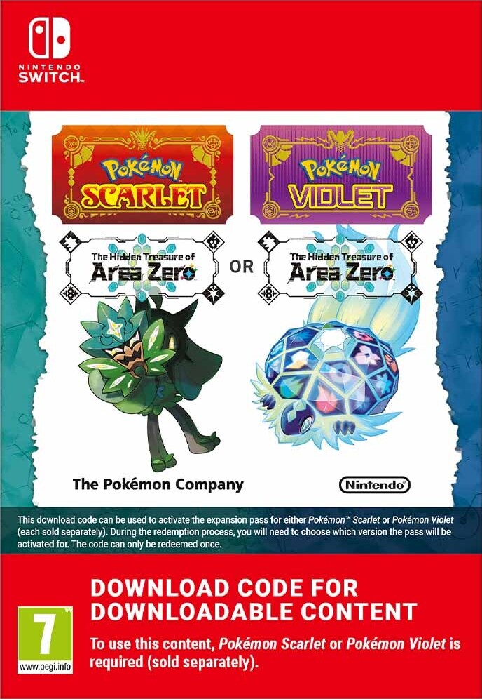 Pokemon Scarlet OR Pokemon Violet Expansion Pass: The Hidden