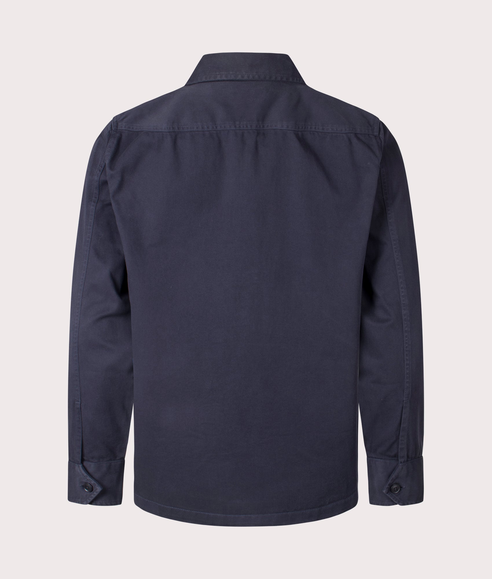 Oversized Lovel 15 Overshirt in Dark Blue | BOSS | EQVVS