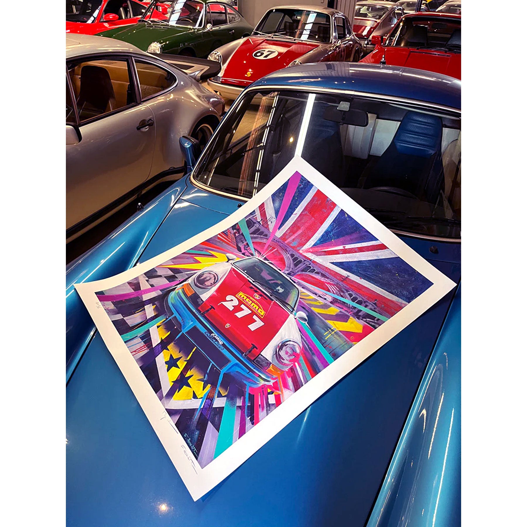 Felix Holst X Magnus Walker 277' limited edition print