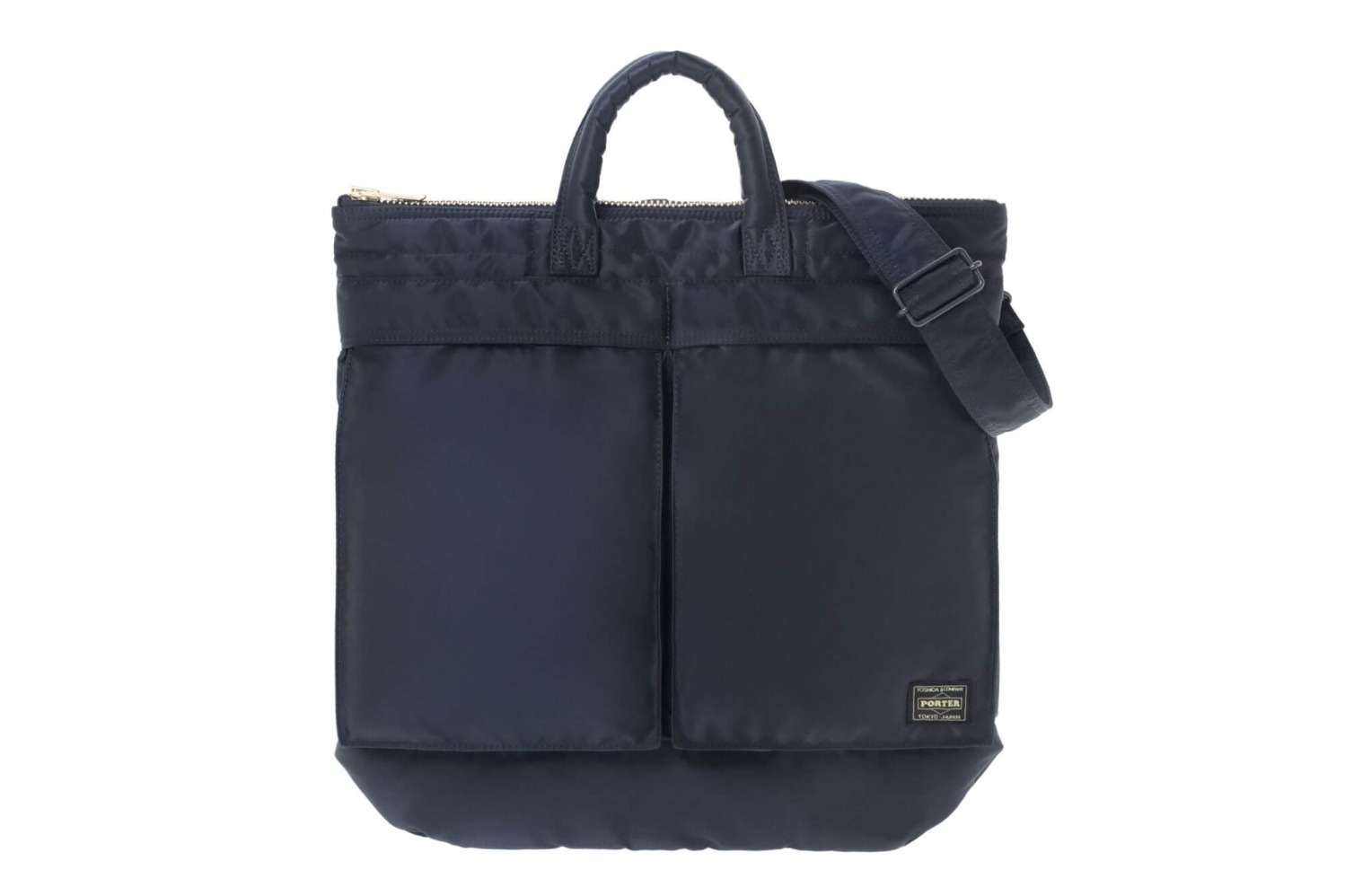 ポーターのバッグ「タンカー」深みのある“鉄紺”アイアンブルーの