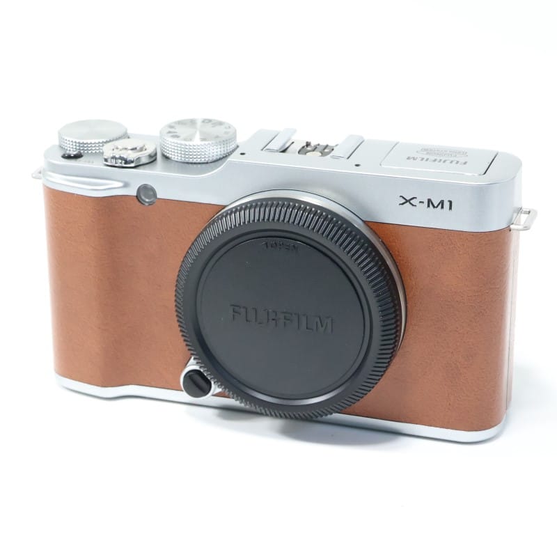 富士フイルム FUJIFILM X-M1 ボディ ブラウン 中古 C2120127544091