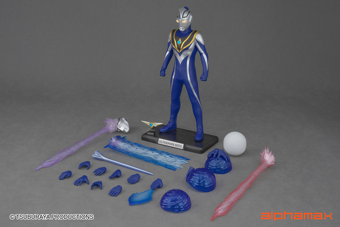 Alphamax Ultraman Agul V2 Action Figure | Ultraman Gaia | Kappa Hobby