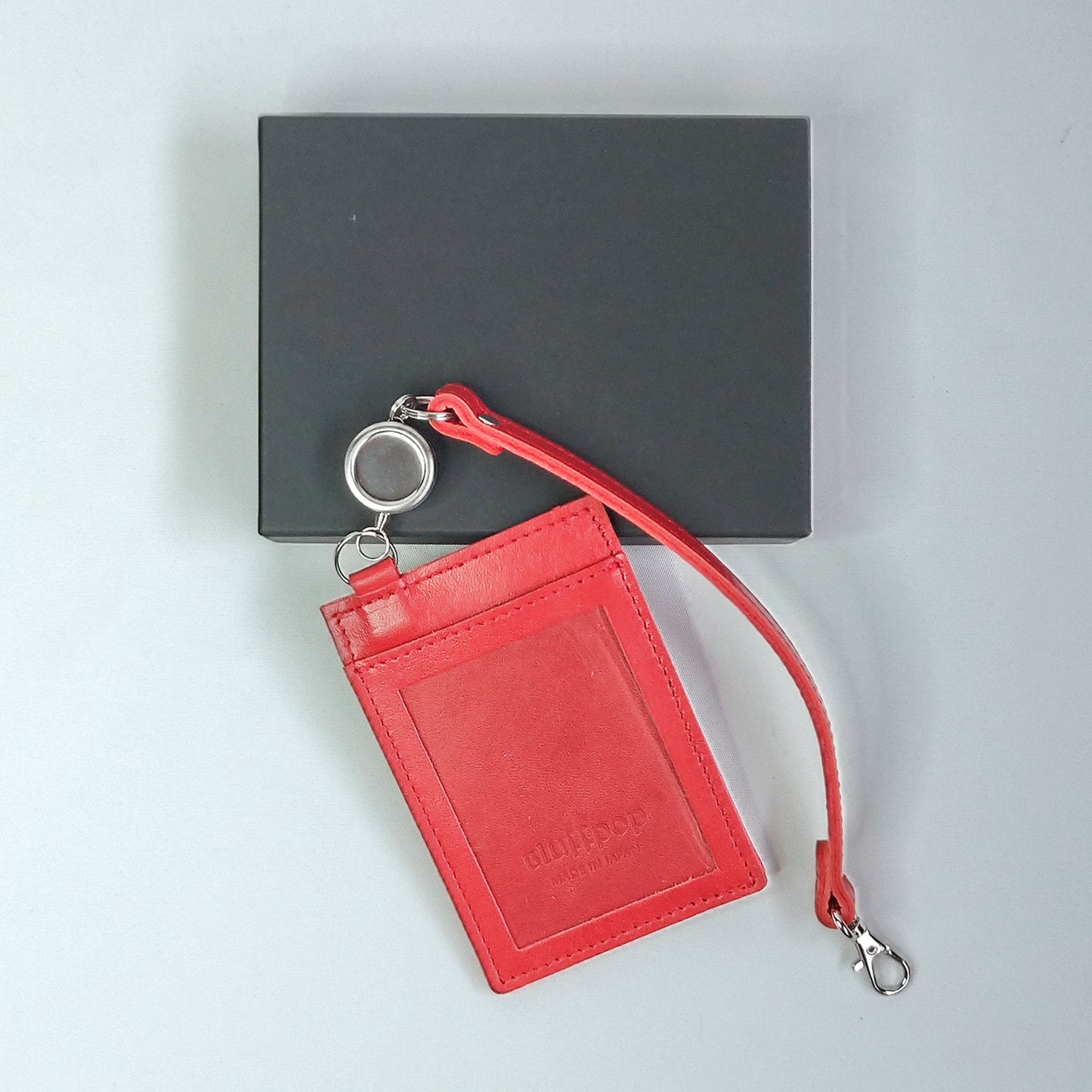 日本製／国産／牛革／レザー／両面／両面窓付／パスケース／カード入れ