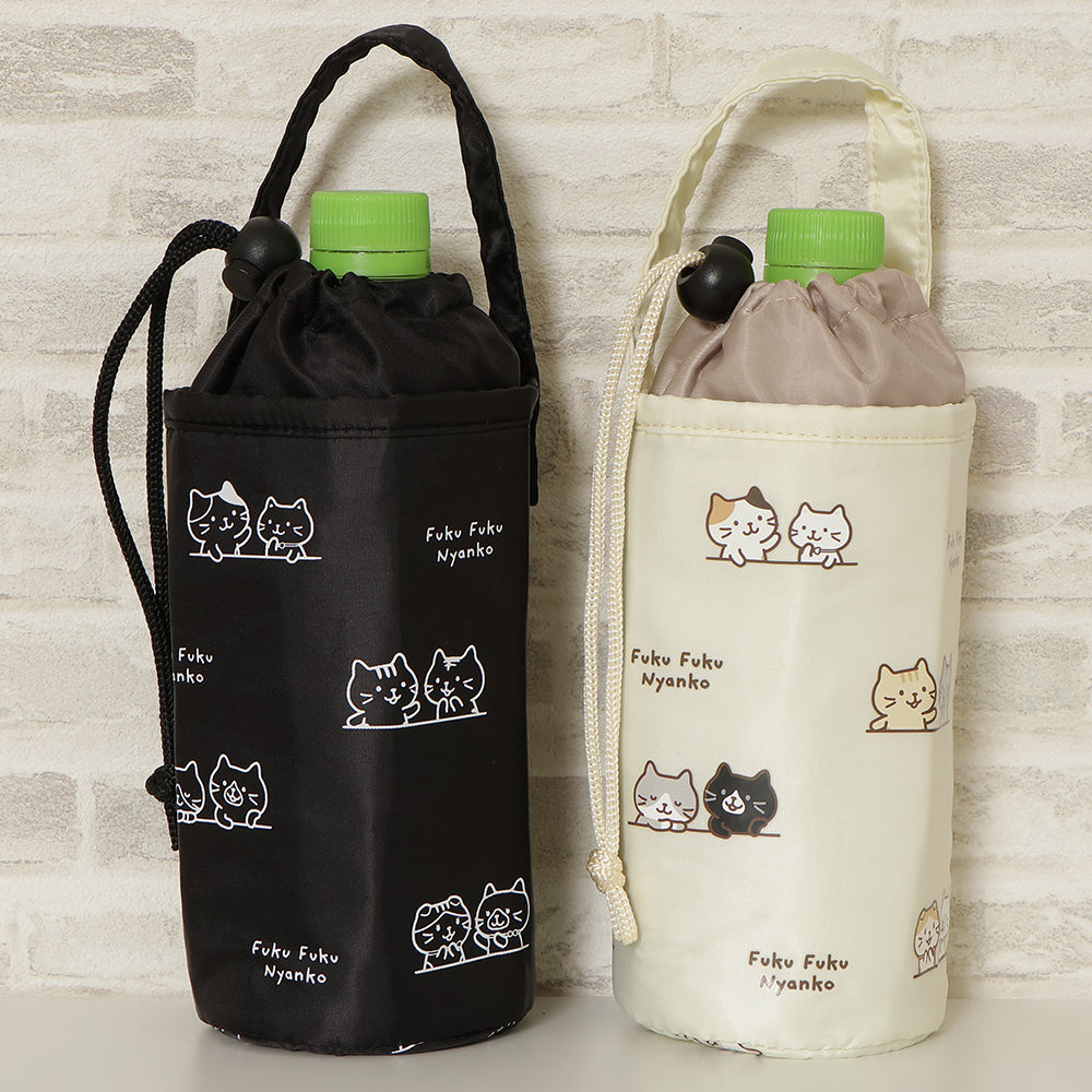 ふくふくにゃんこ はっ水保冷保温ペットボトルホルダー – HAPiNS