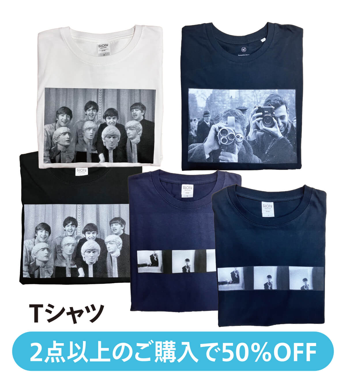 ポール・マッカートニー写真展グッズ販売