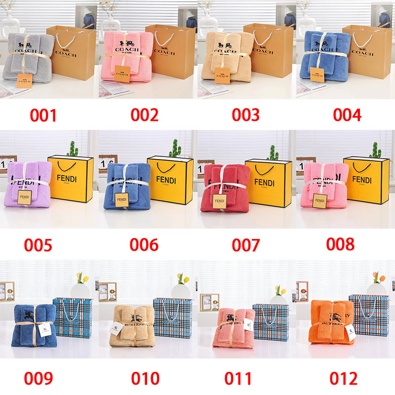 Fendi フェンディ ハイブランド多用途タオルメンズフェイスタオル 運動