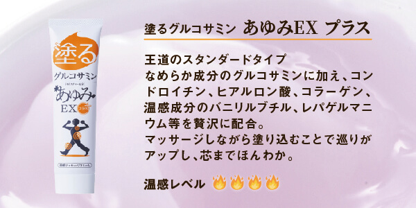 塗るグルコサミン あゆみEX 100g | ジェイ・メディックス 公式通販