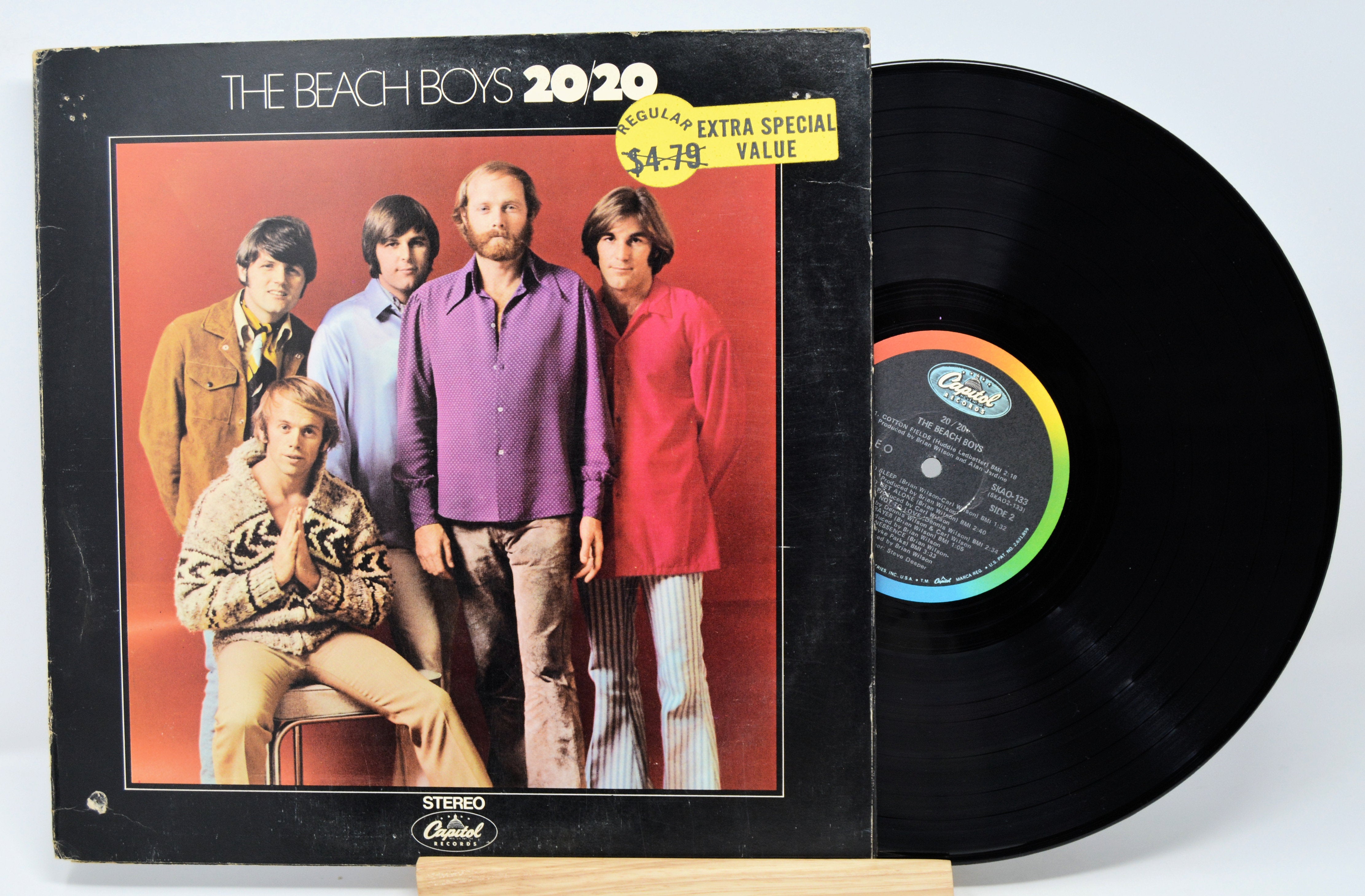 Beach Boys - 20/20, Vinyl Record Album LP, Capitol, SKAO-133