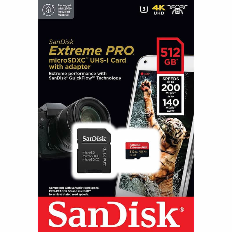 OEMPCWorld.com: SanDisk 512GB Extreme Pro SDSQXCD-512G-GN6MA