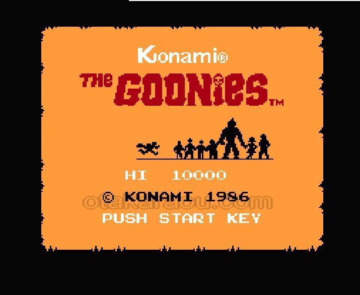 ファミコン ソフト グーニーズ 中古 動作確認済