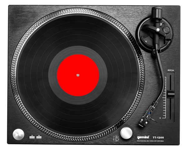 geminiのベルトドライブターンテーブルTT-1200のご紹介です。