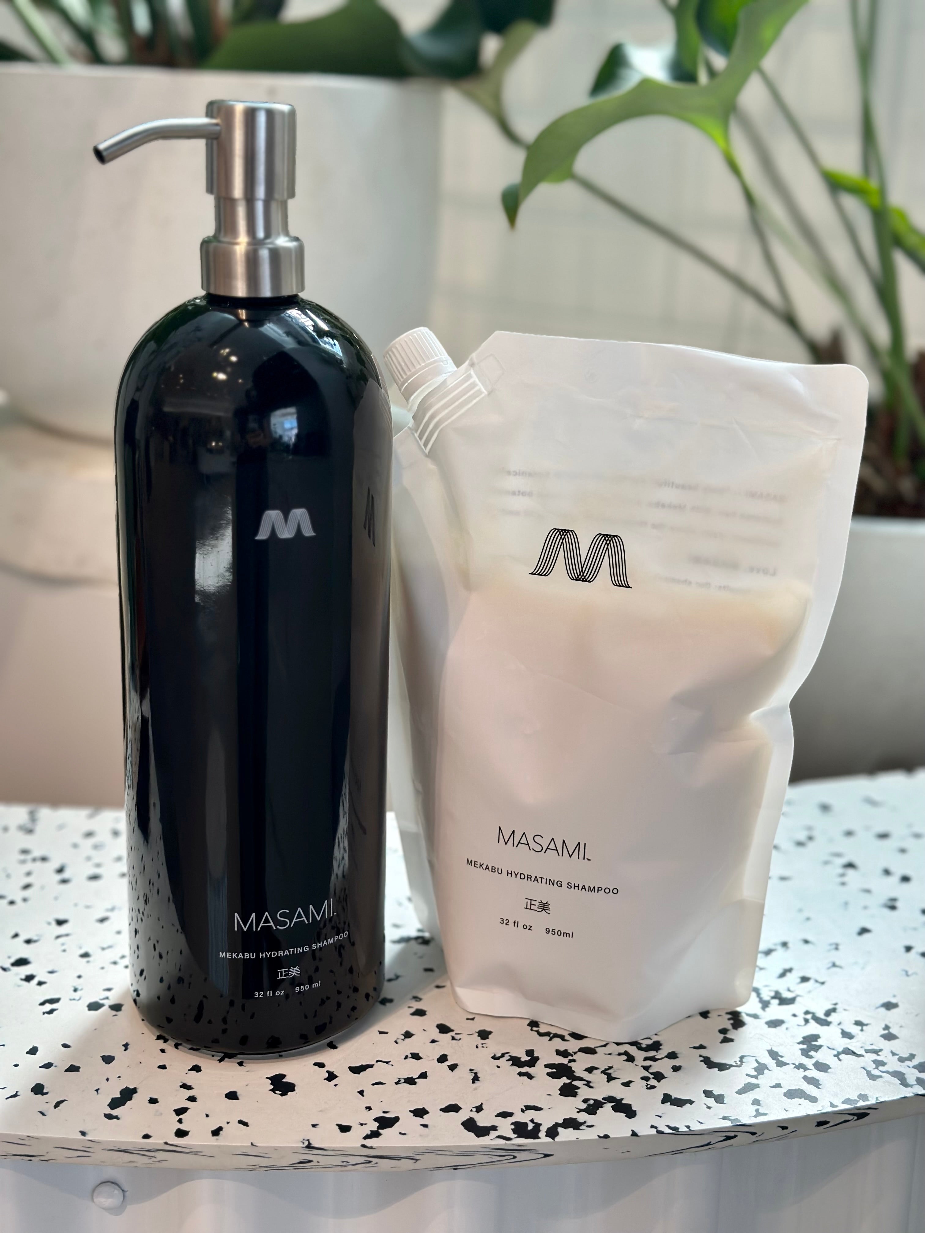 MASAMI Pro-Ocean Refillable Shampoo Bottle