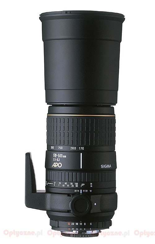 Sigma 170-500 mm f/5-6.3 APO DG Aspherical - LensTip.com