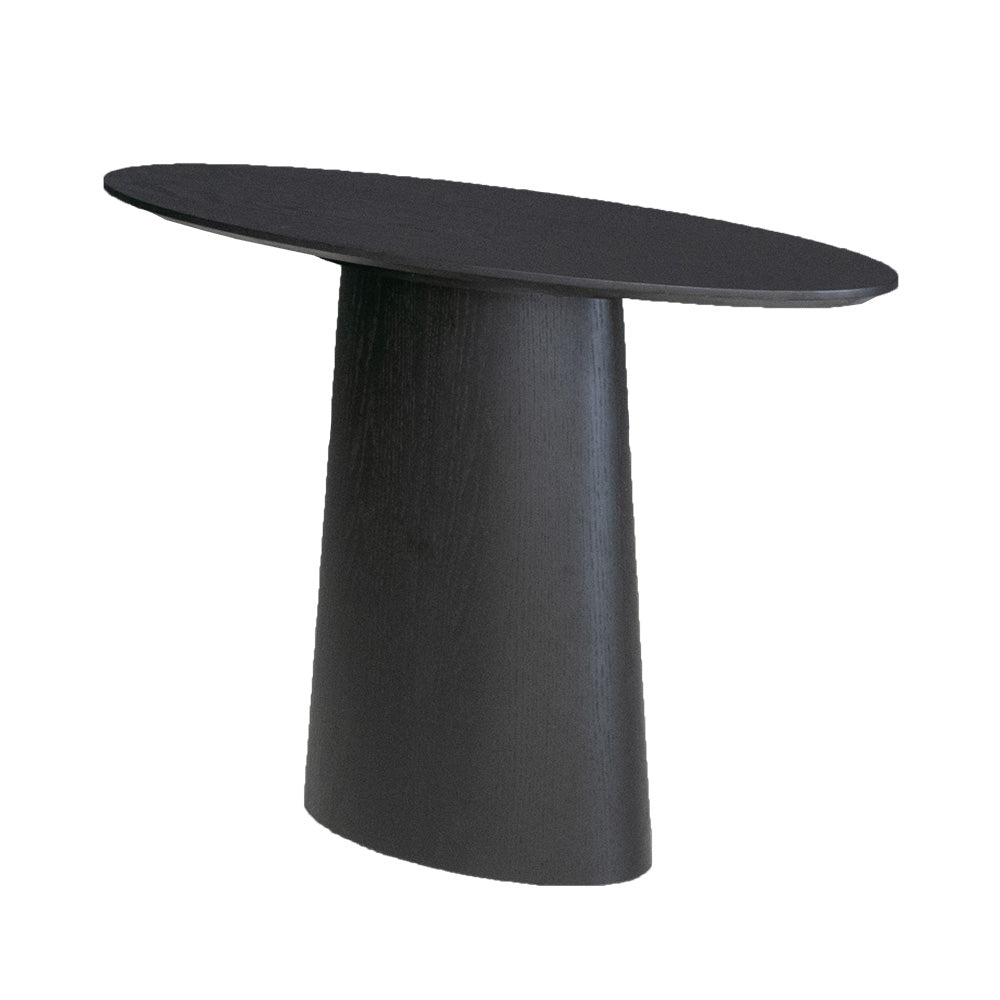 lushroom コンソールテーブル ブラックオーク 玄関棚 サイドテーブル