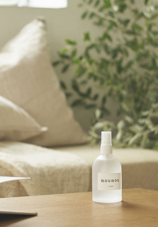Pillow Mist・ピローミスト | mou mou | ファブリックのようなフレグランス