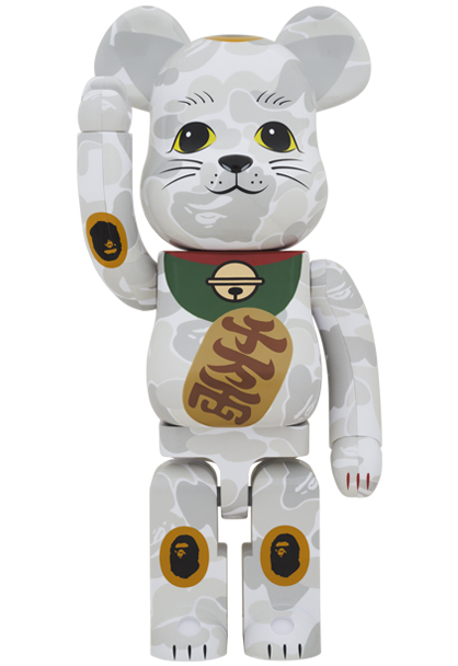 MEDICOM TOY - BE@RBRICK BAPE(R) 招き猫 1000％