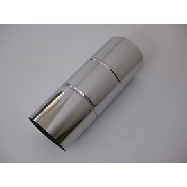 ステンレス煙突 半直管 457mm 商品詳細│薪ストーブの新保製作所