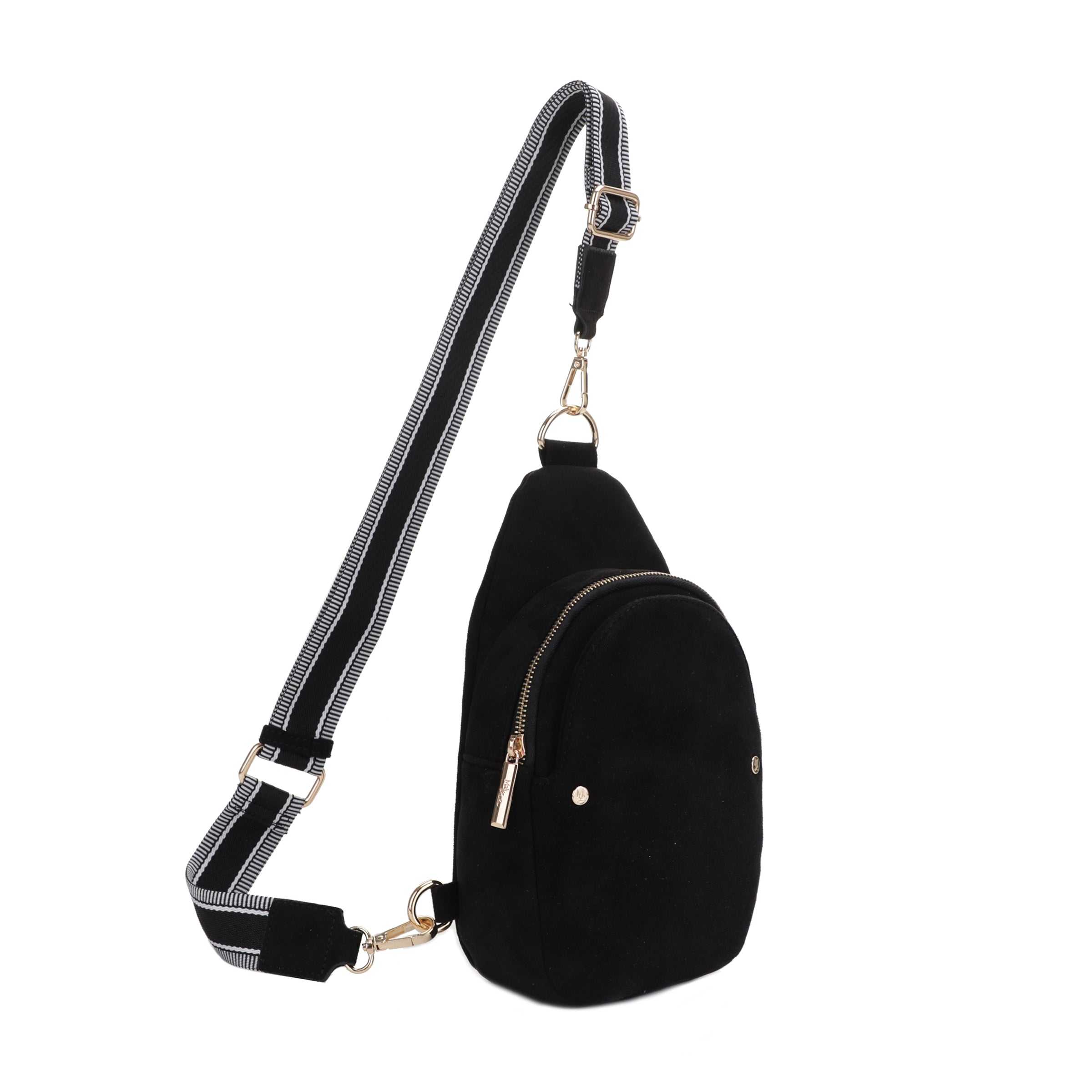 Kelly Convertible Suede Sling Bag – Mali + Lili