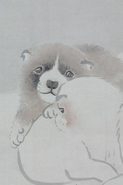 仔犬図 円山応挙筆 - MIHO MUSEUM