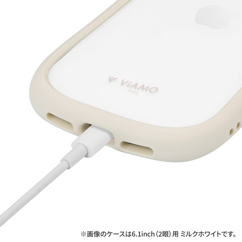 iPhone 15 Pro 耐傷・耐衝撃ハイブリッドケース 「ViAMO freely