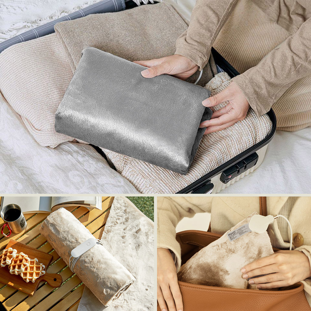 INKO（インコ） 【特許技術】銀ナノインクで温める 電気ブランケット