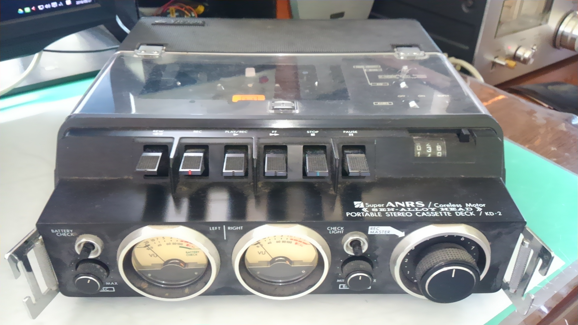 Victor カセットデッキ KD-2の修理