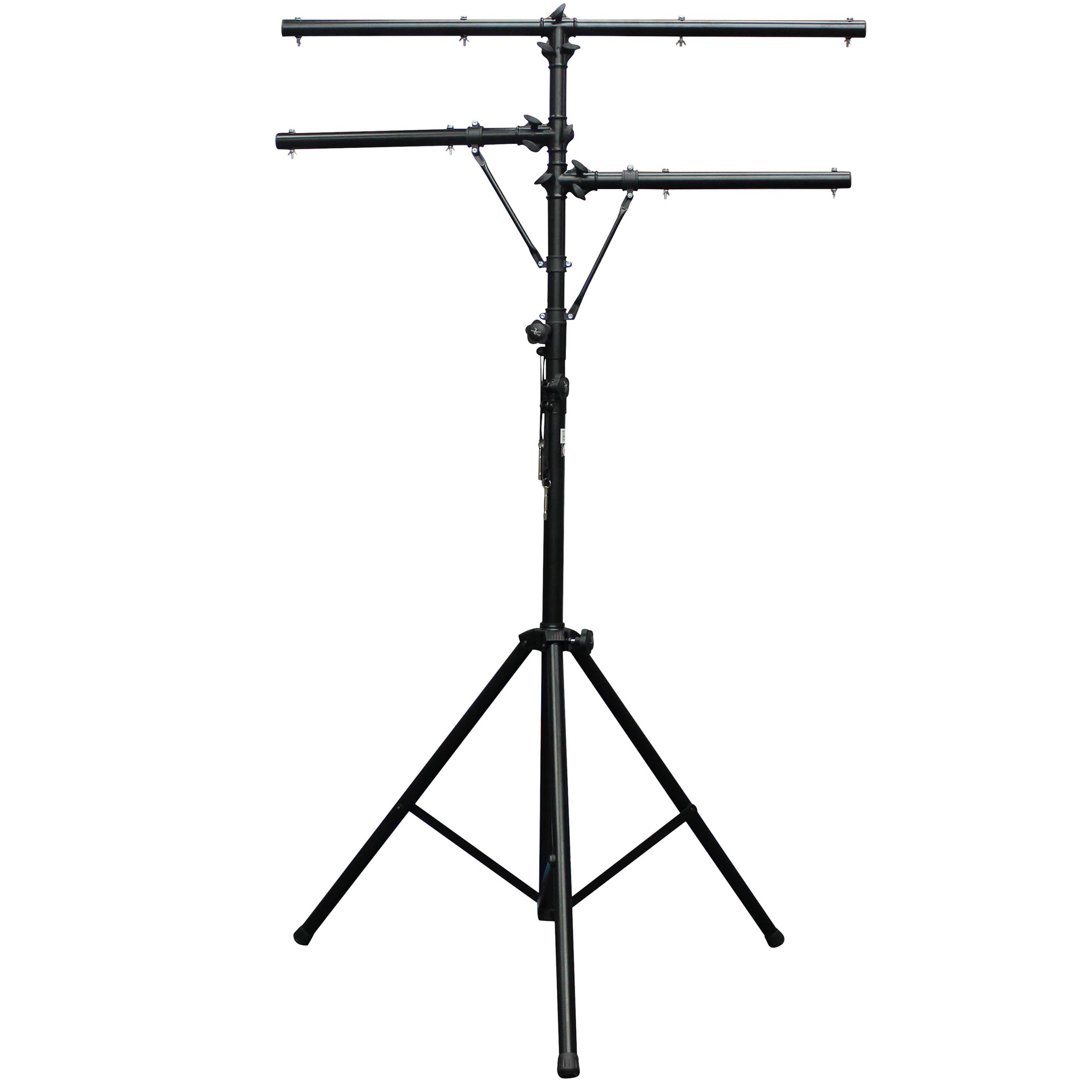ProX T-LS01M Height Adjustable DJ Lighting Stand with (2) Side